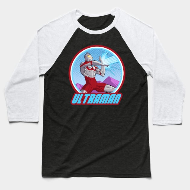 Ultraman Baseball T-Shirt by TomMcWeeney